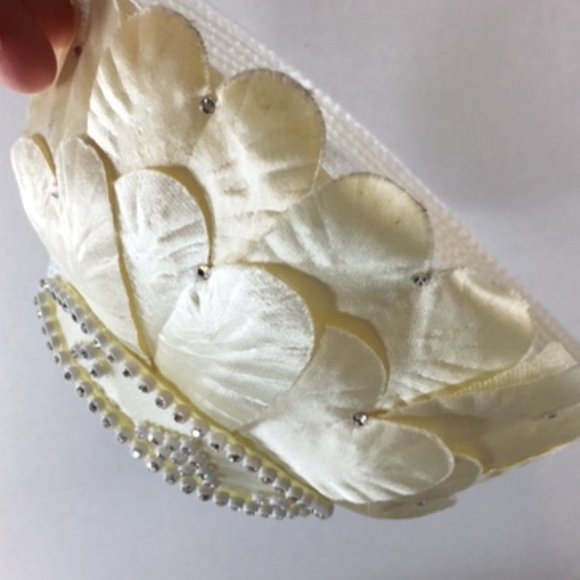 VTG White Fancy Doll Mannequin Stuffed Animal Derby Hat by Ann Marie Small - Picture 11 of 15